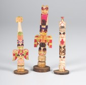 Bone Polychrome Miniature Tote