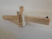 BONE SCRIBE TOOLAntique carved
