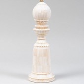 BONE VENEERED BALUSTER FORM TA