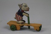 BONZO STYLED SCOOTER PULL TOY