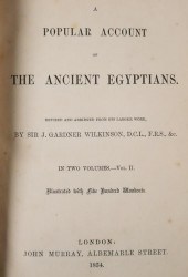 BOOK: ANCIENT EGYPTIANS, WILKI