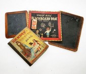 BOOK AND BLACKBOARD LOTTwo ear