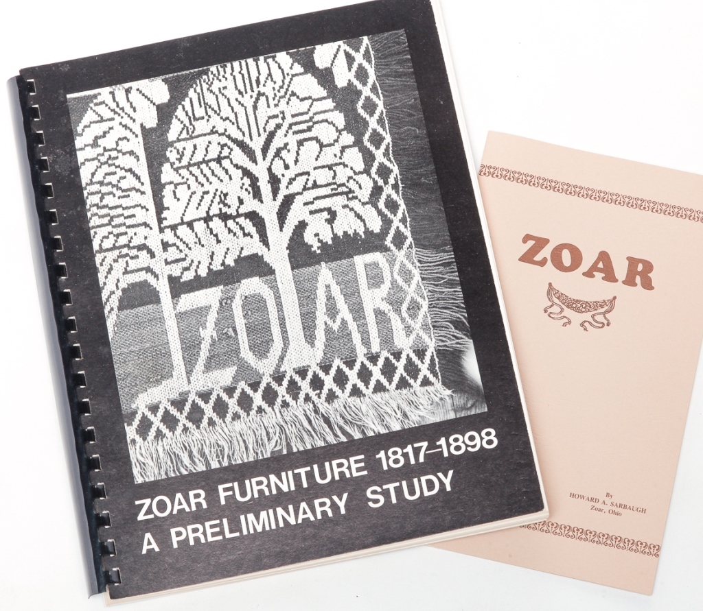 BOOK AND PAMPHLET ON ZOAR, OHIO.