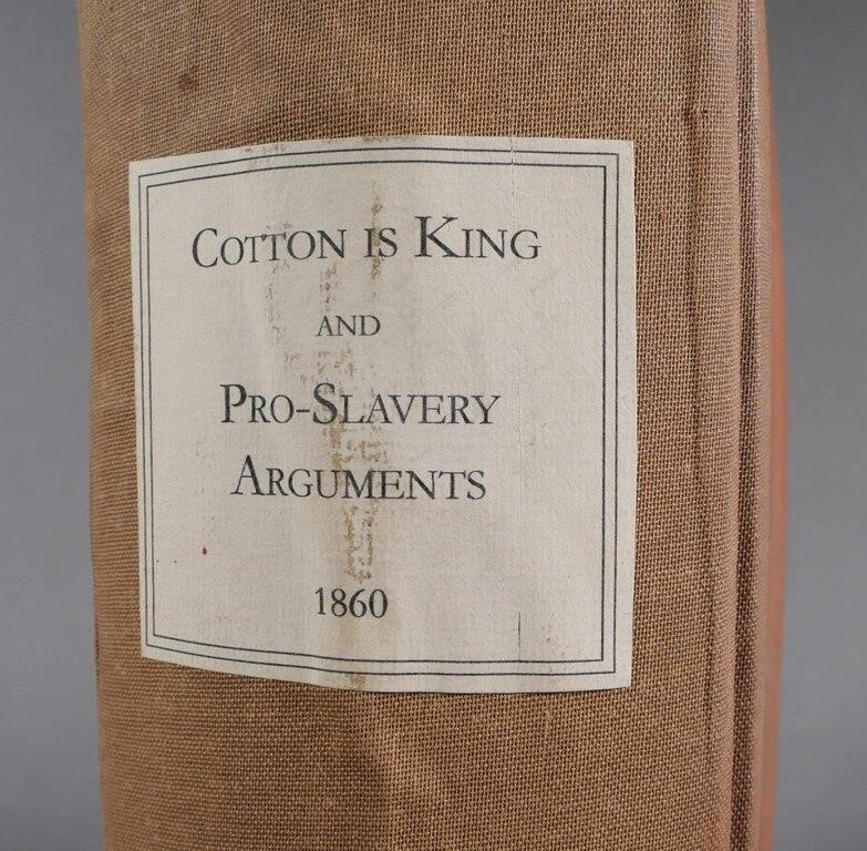 BOOK: COTTON IS KING (1860) BY EN