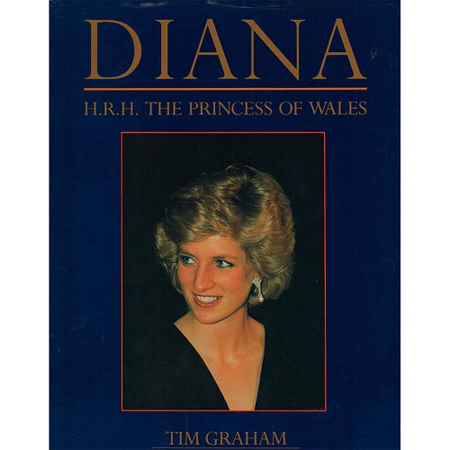 BOOK DIANA H.R.H. THE PRINCESS OF