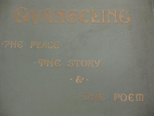 Book ''Evangeline'' Signed &