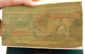 BOOK: FORE-EDGE PAINTING. - HO