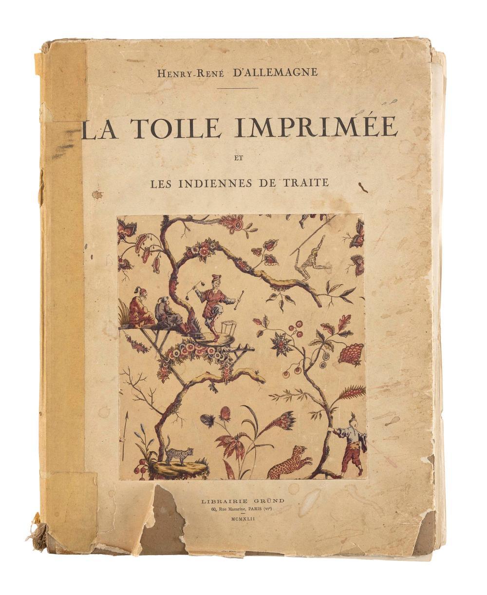 BOOK "LA TOILE IMPRIMÉE ET LES