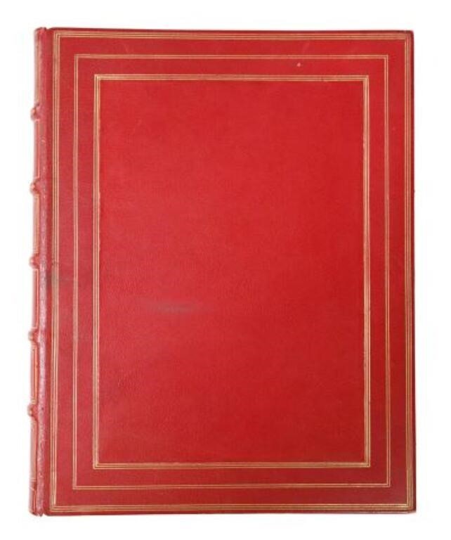 BOOK: LEATHER BOUND WORKS OF