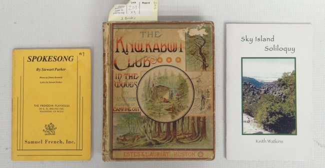 Book Lot 1882 ''The Knockabout