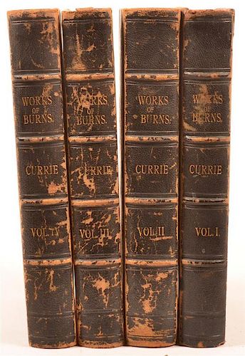 BOOK LOT: FOUR VOLUME SETBook