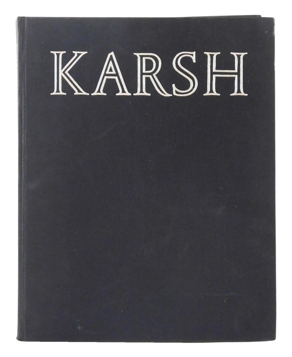 BOOK: (PHOTOGRAPHY) KARSH,
