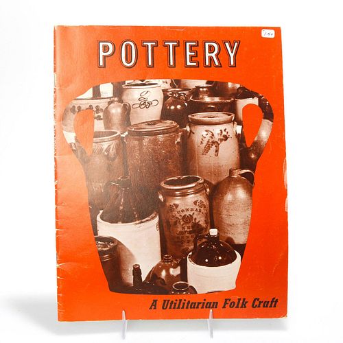 BOOK, POTTERY A UTILITARIAN FOLK