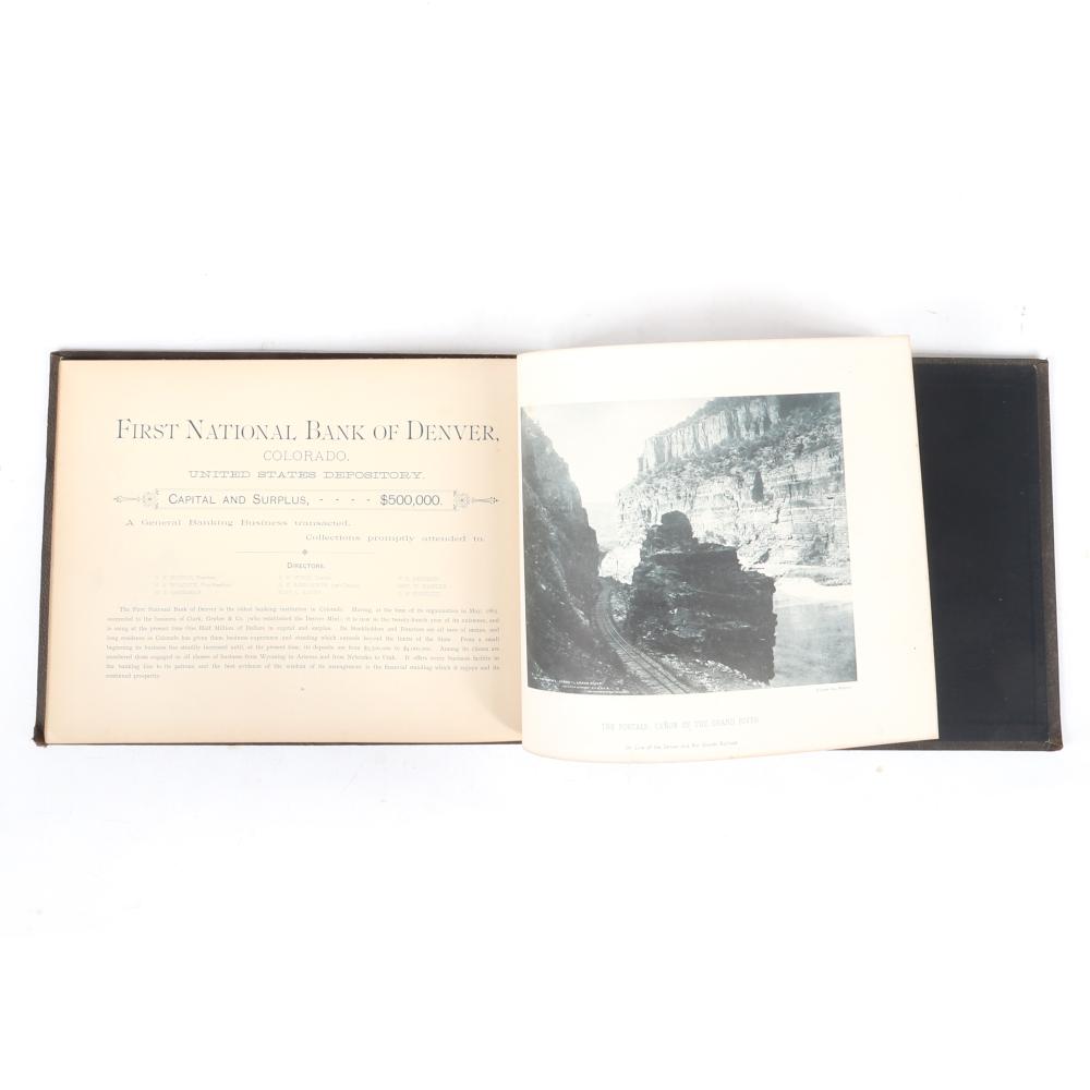 BOOK: ROCKY MOUNTAIN SCENERY. A