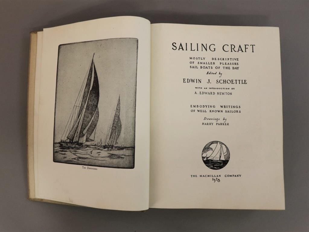 Book "Sailing Craft", by Edwin J.