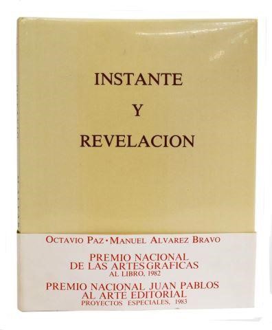 BOOK: SIGNED OCTAVIO PAZ INSTANTE Y
