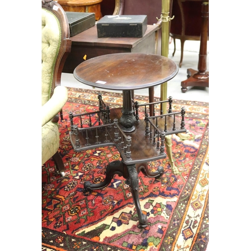 Book stand occasional table, approx