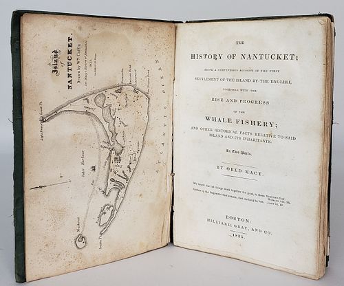 BOOK: THE HISTORY OF NANTUCKET,