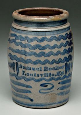 Booker, Kentucky two gallon jar,