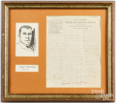 BOOKER T. WASHINGTON LETTER<br