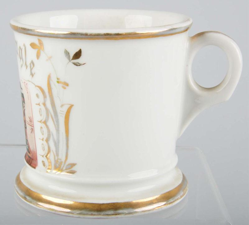 Bookkeeper Shaving Mug. 
