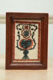 BOOKPLATE.  American  19th cen