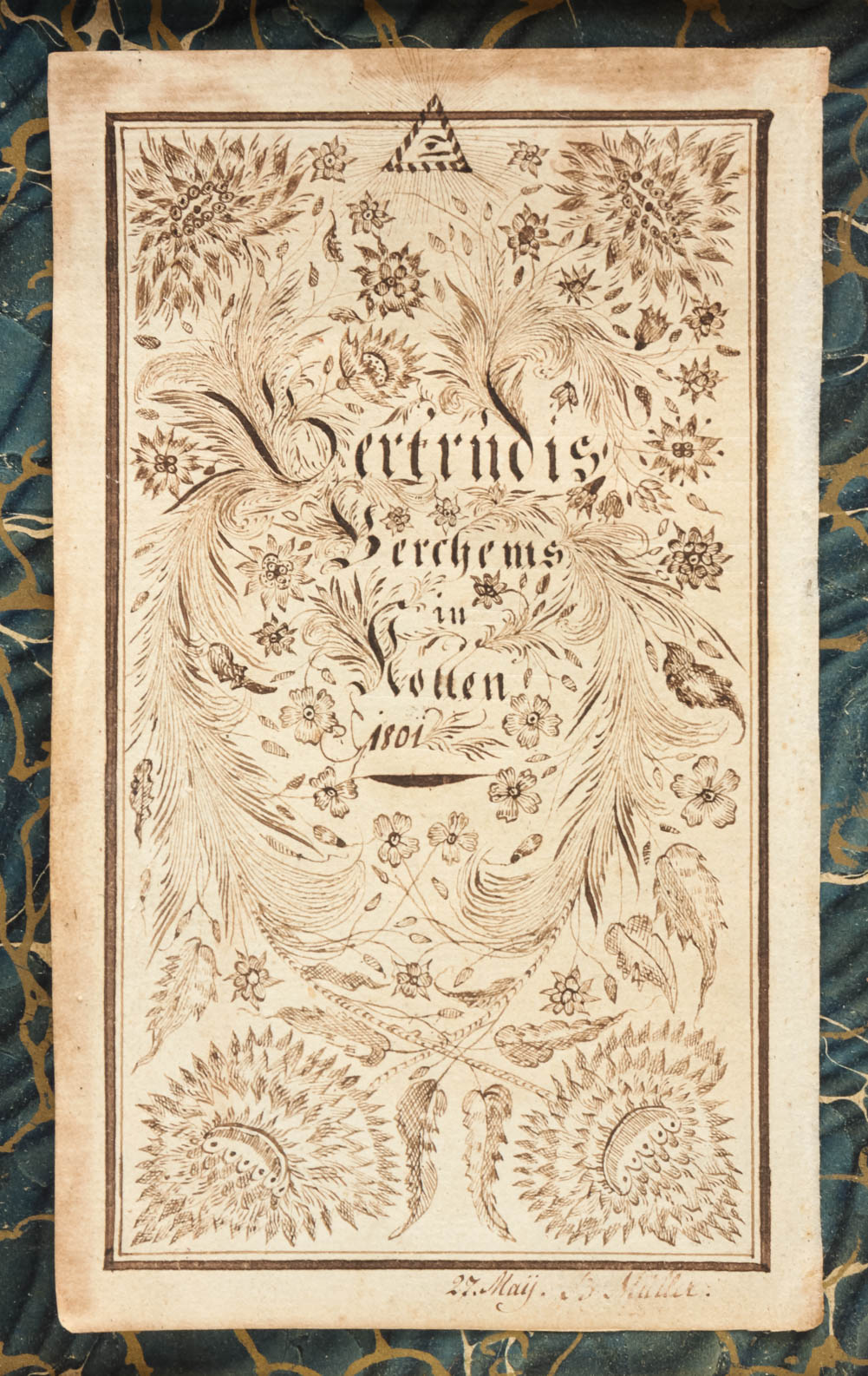 BOOKPLATE. American or European,
