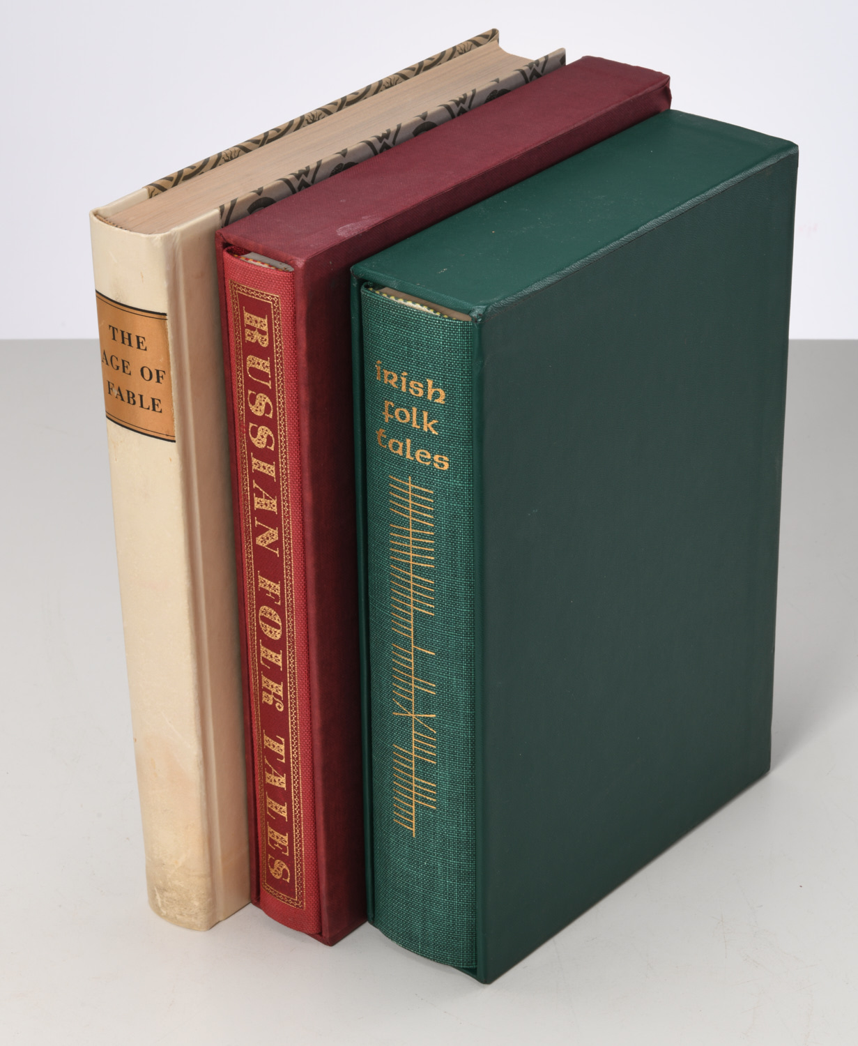 BOOKS: (3) VOLS MYTHS AND FOLKTALES