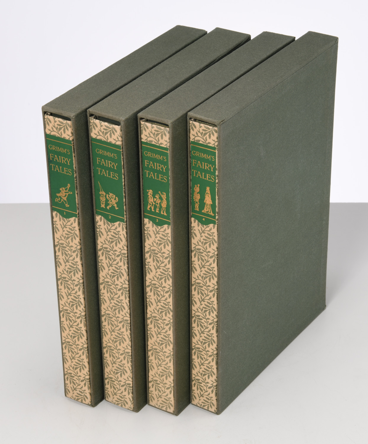 BOOKS: (4) VOLS, LEC, GRIMM'S FAIRY