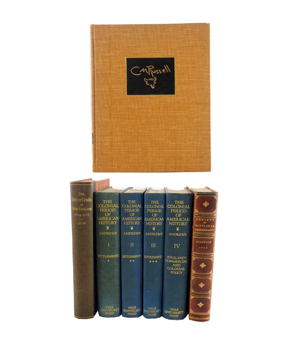 BOOKS: (AMERICANA) SEVEN VOLUMES,