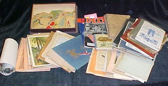 Books and Ephmera including: a