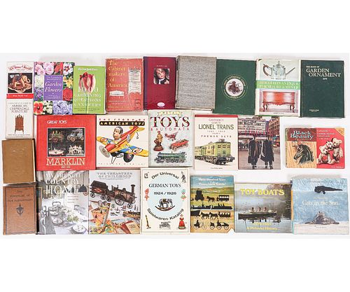 BOOKS AND PAMPHLETS ON EARLY TOYS