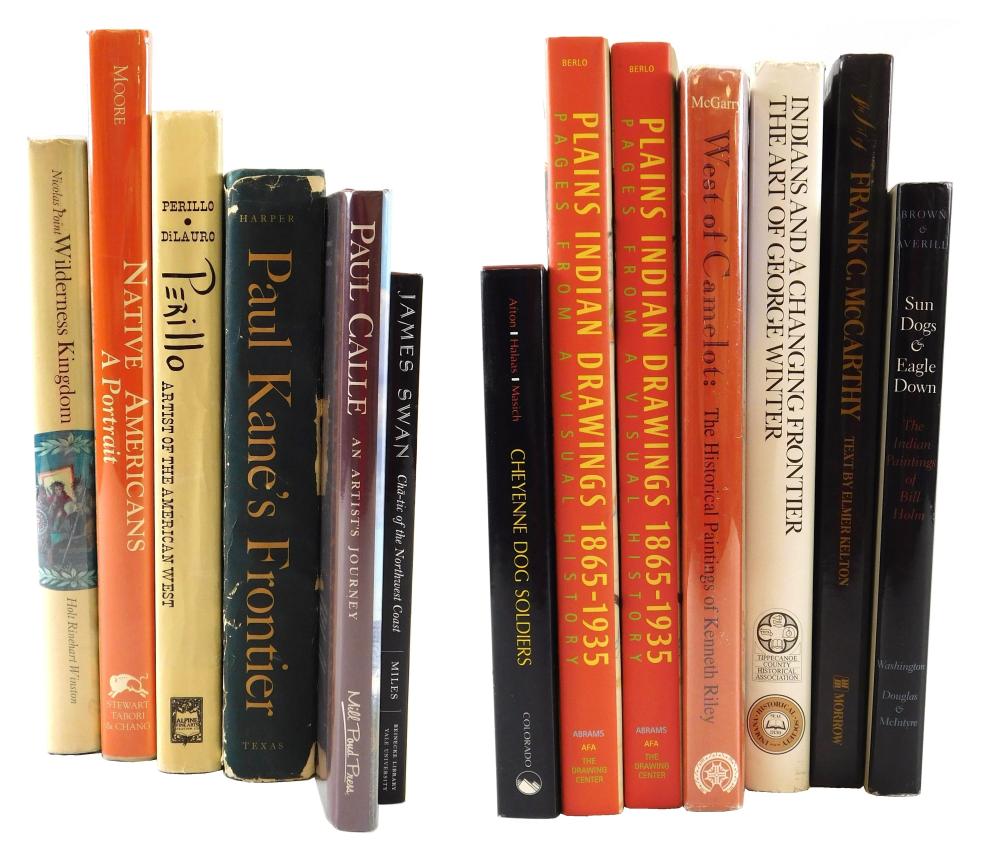 BOOKS: ARTISTS OF NATIVE AMERICANS,