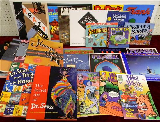 BOOKS: Comic book artists. A