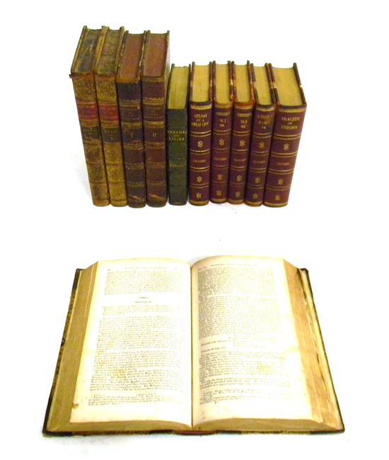 BOOKS: eleven pieces  including: