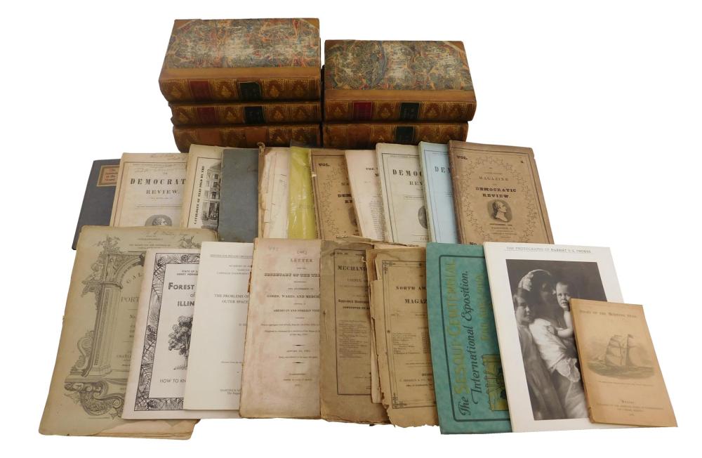 BOOKS: FIVE LEATHERBACK VOLUMES AND