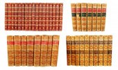 BOOKS: FORTY-TWO LEATHER BOUND