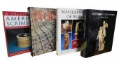 BOOKS: FOUR BOOKS ON IVORY, IN
