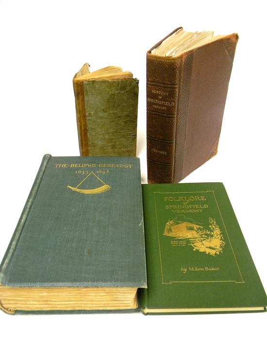 Books  four pieces  including: