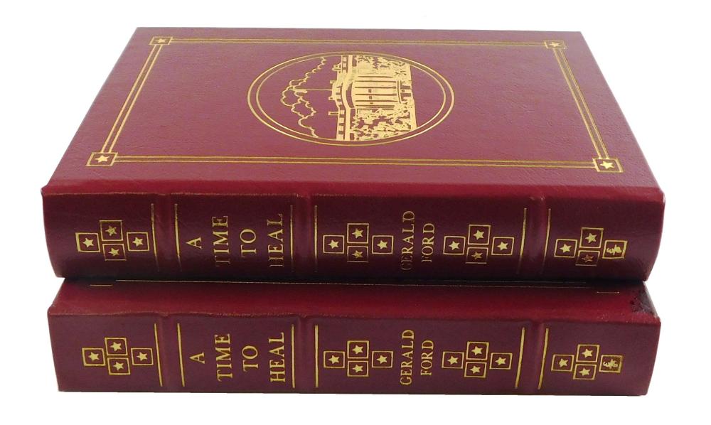 BOOKS: GERALD FORD, TWO COPIES OF