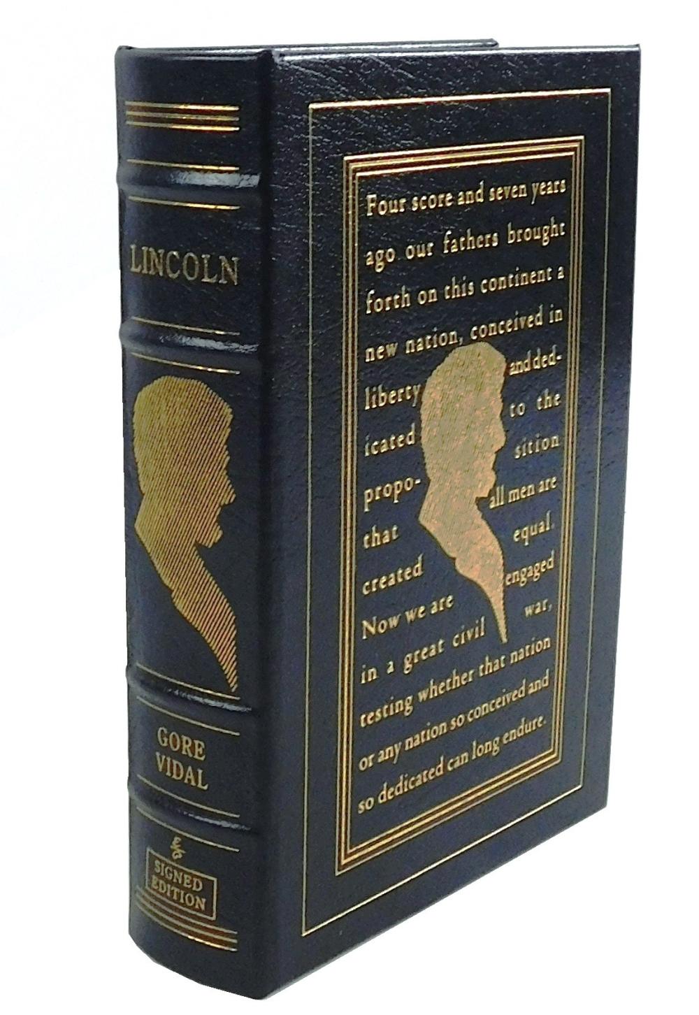 BOOKS: GORE VIDAL, "LINCOLN" A