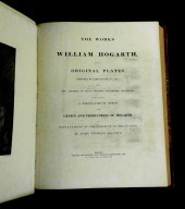 BOOKS: HOGARTH, WILLIAM ~ THE