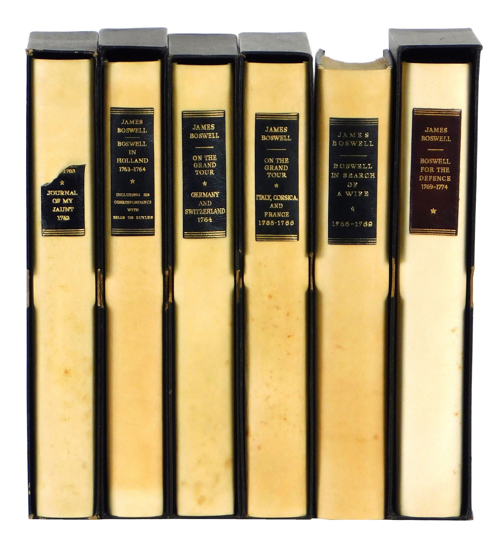 BOOKS: JAMES BOSWELL. [YALE EDITION