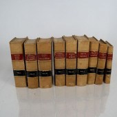 BOOKS: LOT OF 9 LAW BOOKS, 18T
