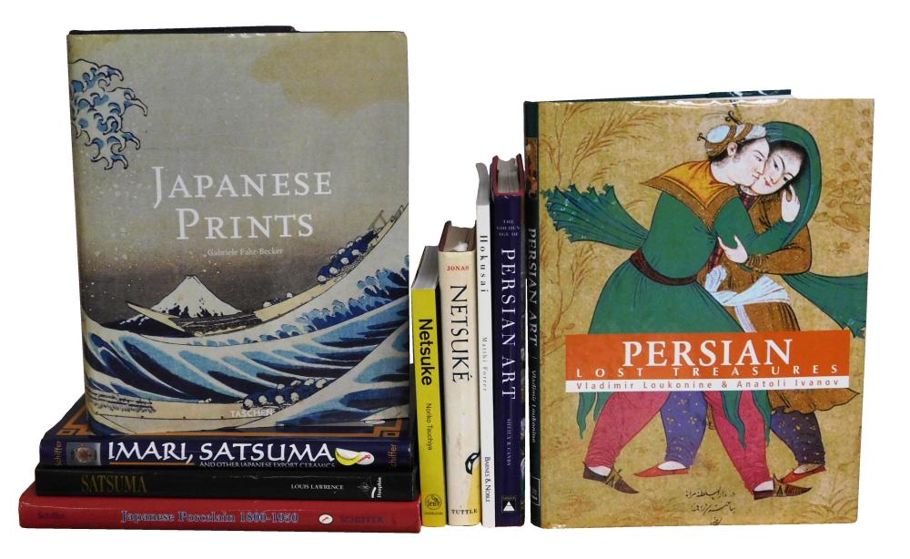 BOOKS: NINE BOOKS, PERSIAN/ASIAN