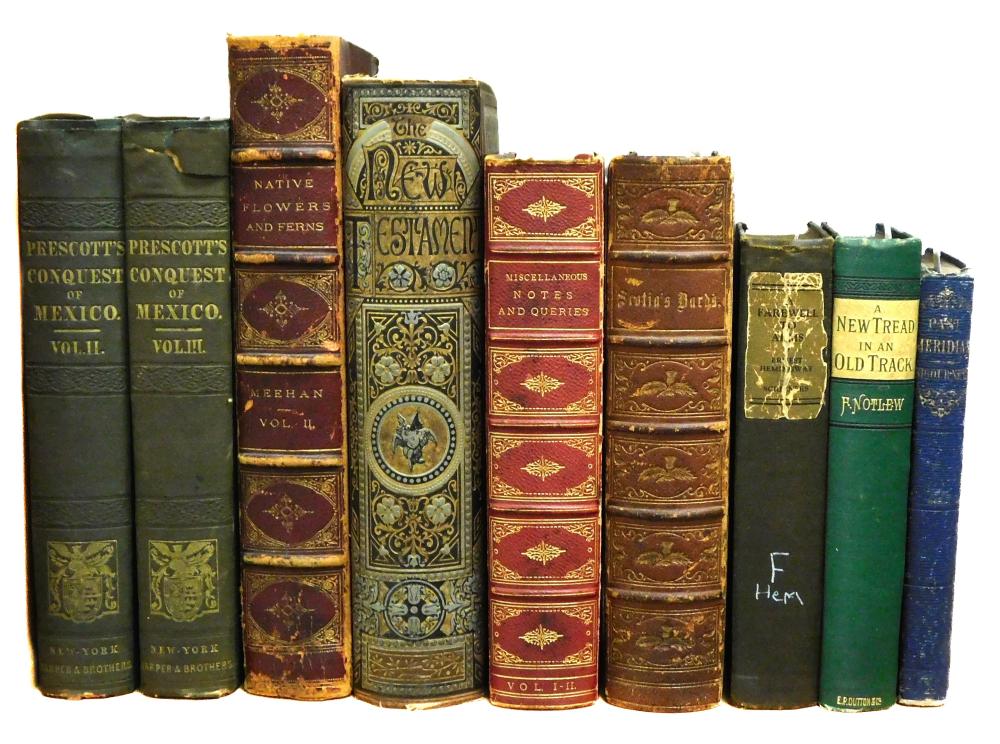 BOOKS: NINE MISCELLANEOUS