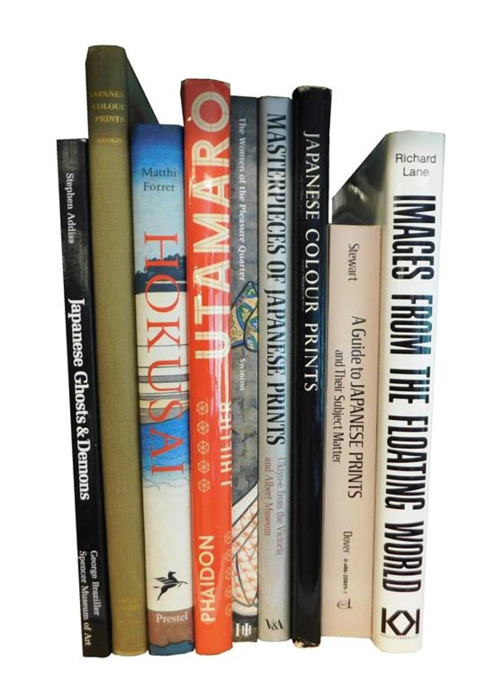 BOOKS: NINE VOLUMES OF BOOKS ON