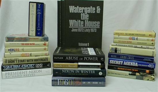 BOOKS: NIXON books. 19 titles
