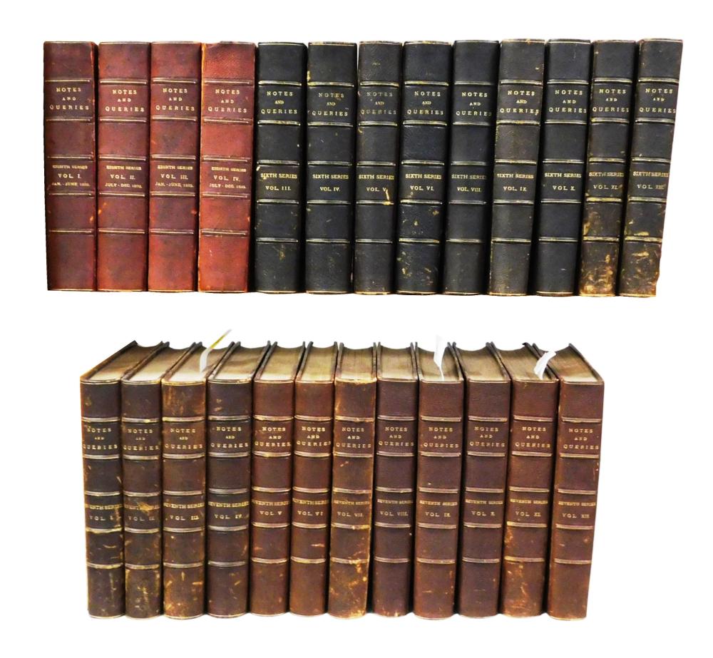 BOOKS: "NOTES AND QUERIES: A MEDIUM