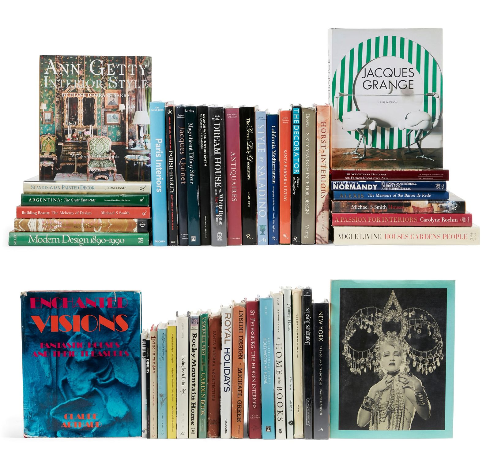 BOOKS ON INTERIOR DESIGN AND